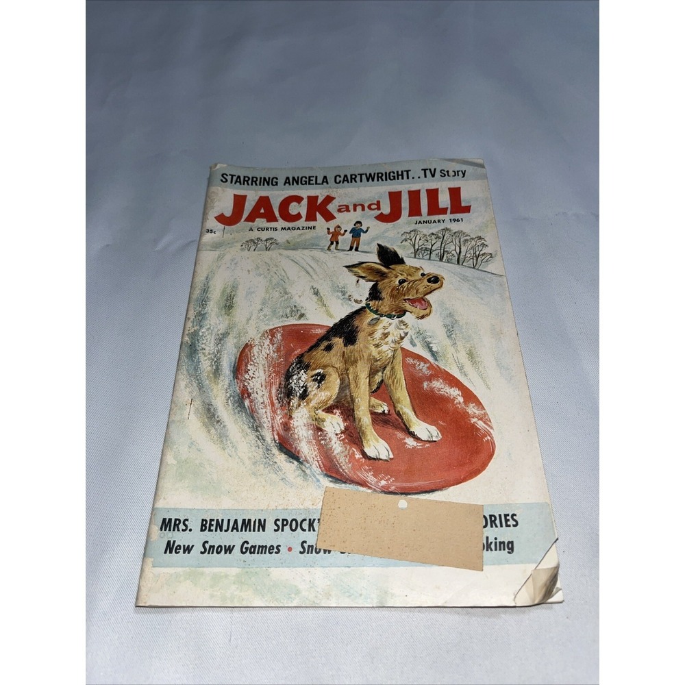 Jack & Jill Magazine January 1961 Vintage Children'sโ ,with Angela Cartwright